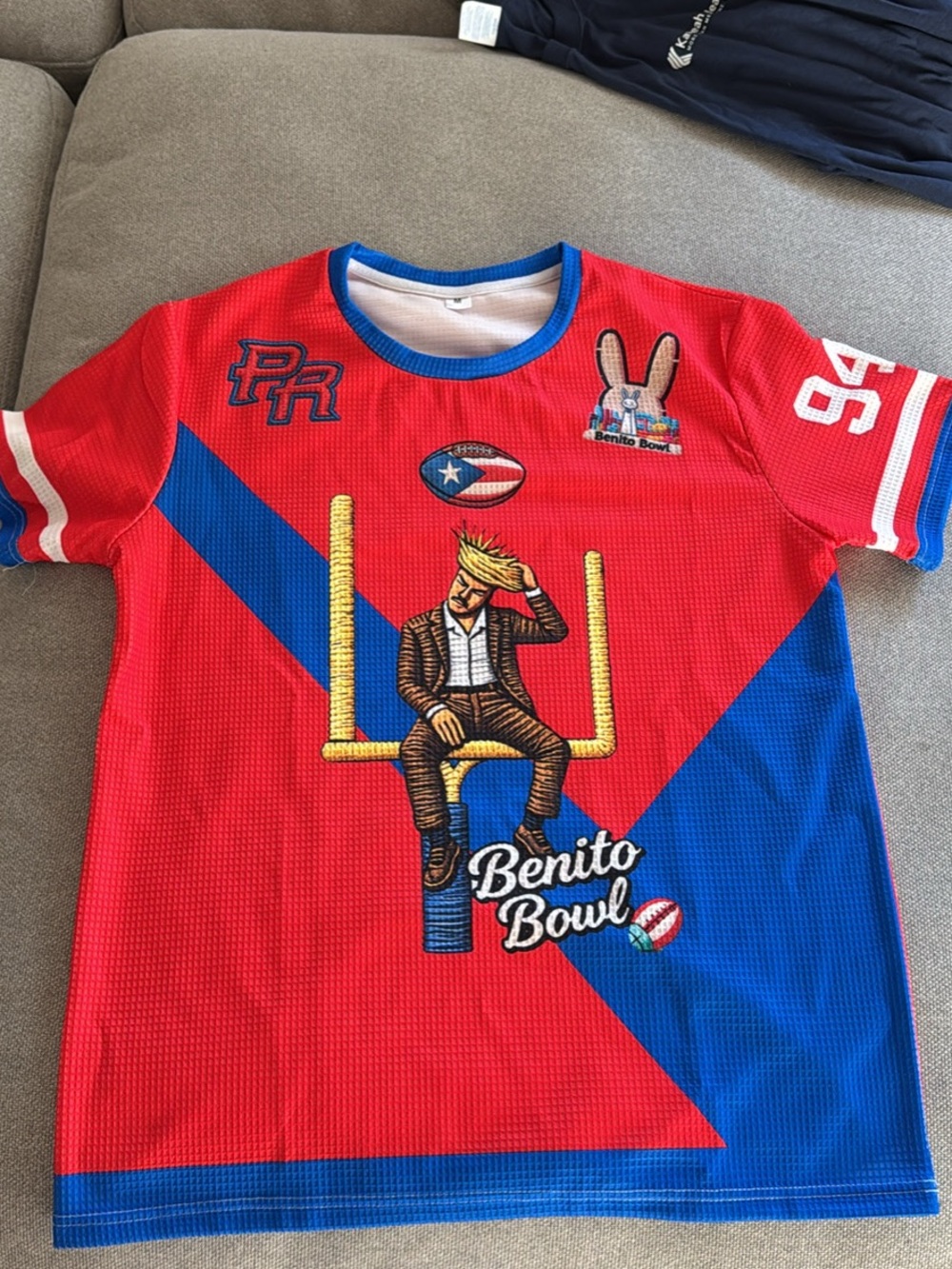 Kids Red & Blue Graphic Tee